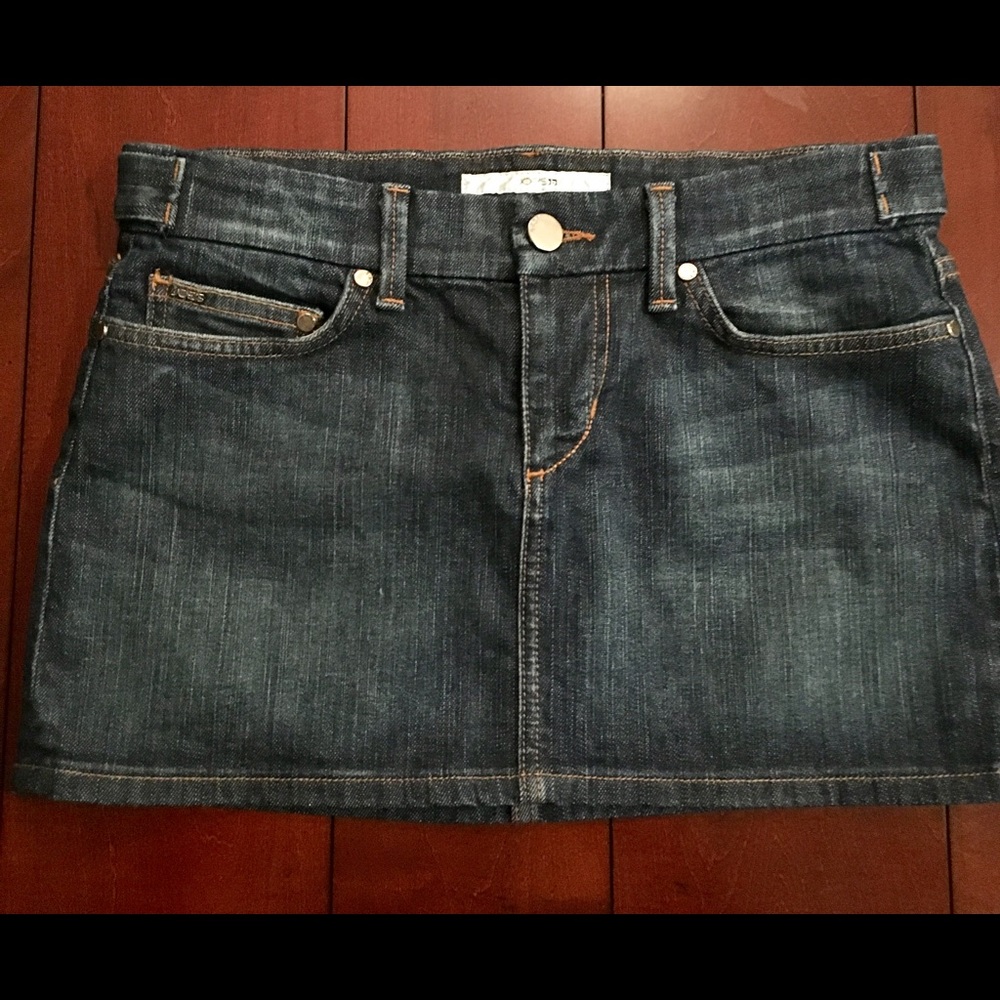 Joe’s Jeans 27” Dark denim Skirt